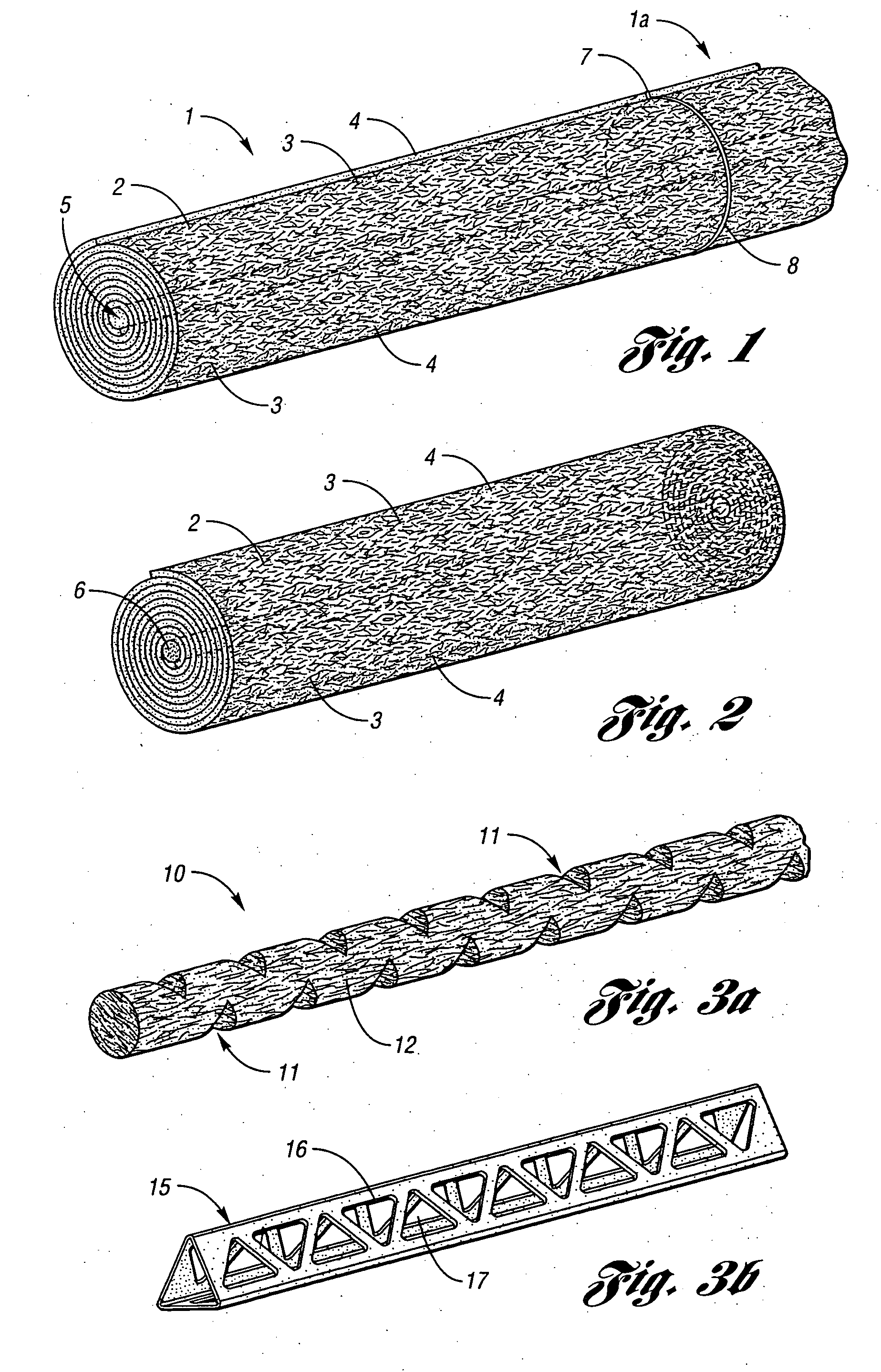 Mandrel-wound flocculant-containing fiber filtration tubes