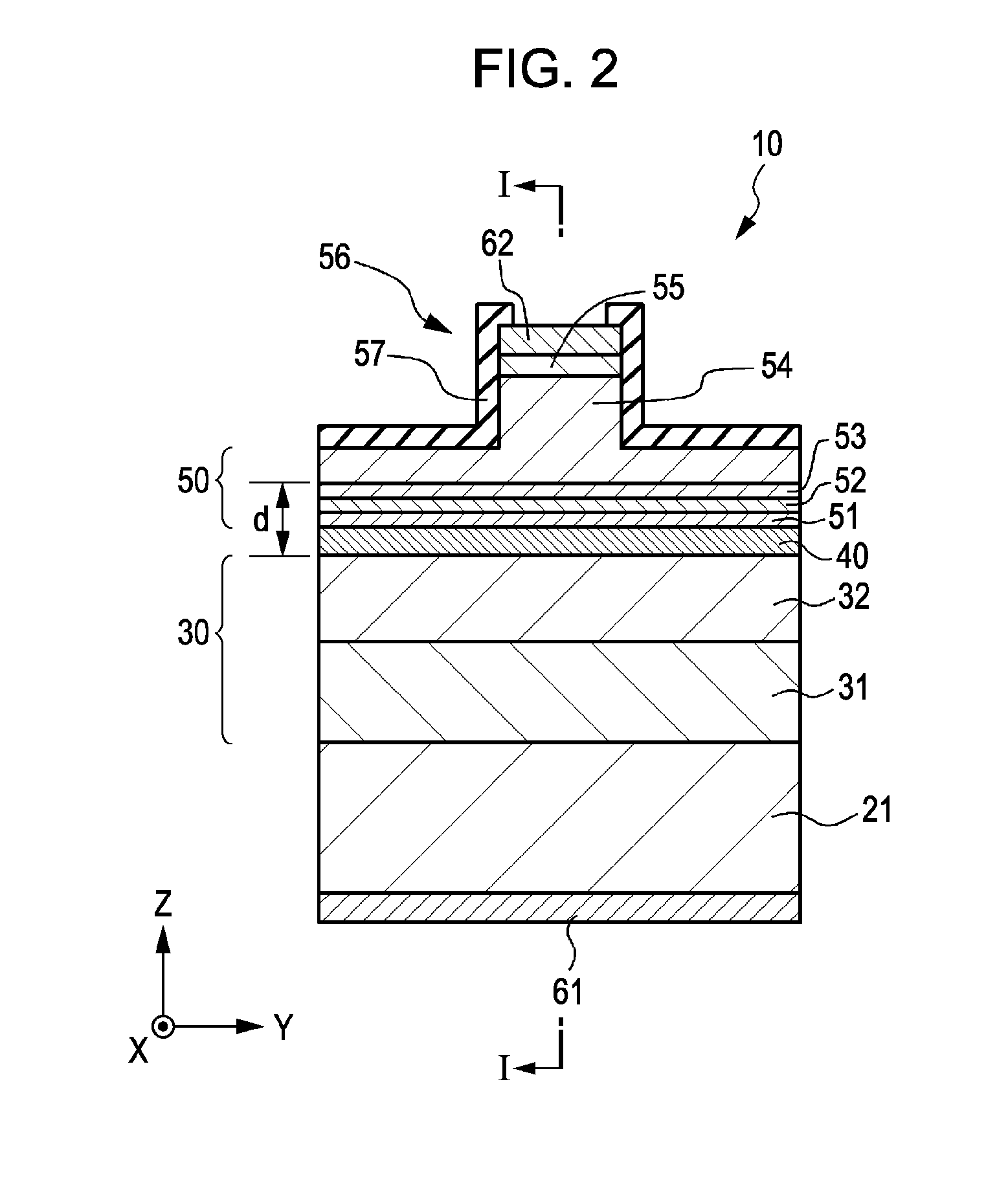 Bi-section semiconductor laser device, method for manufacturing the same, and method for driving the same