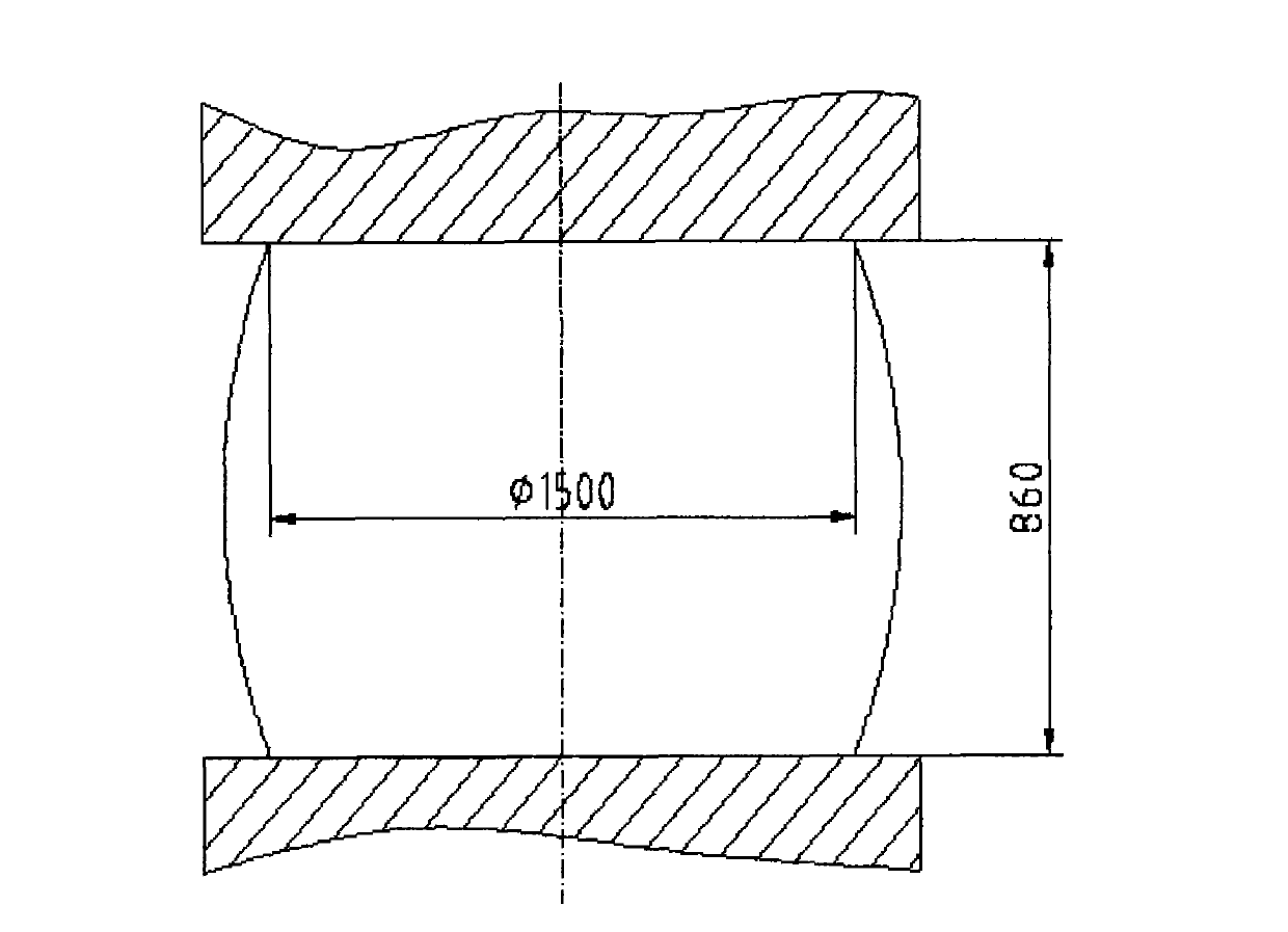 All-fiber-texture large-size double-flange fan main shaft forging method