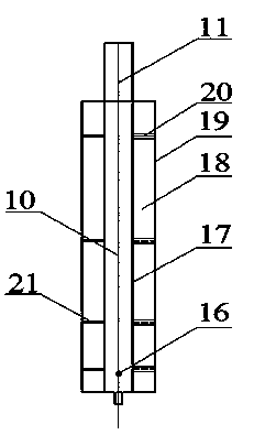 Device and method for detecting combustion characteristic of tail gas containing high-concentration CO