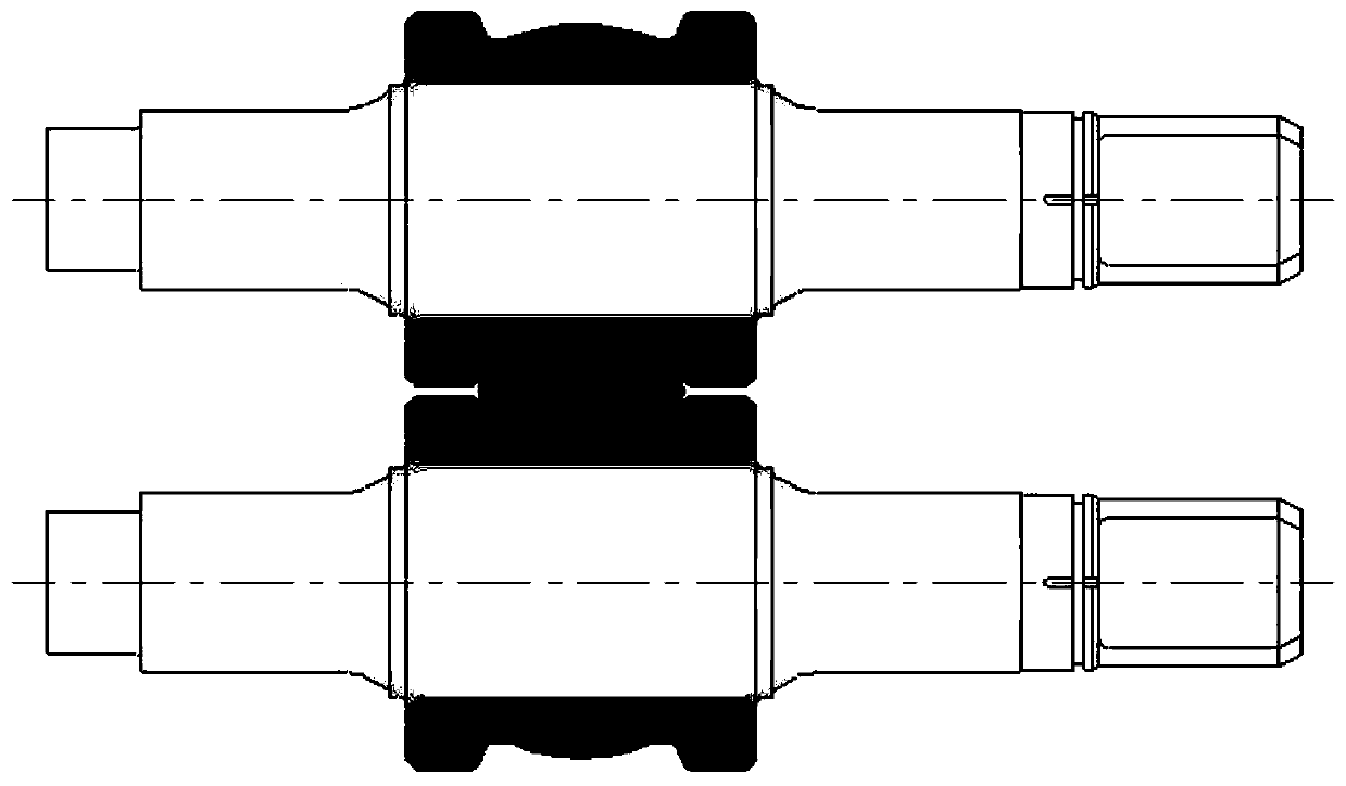 An anti-abrasion type strip steel super-expanding roll