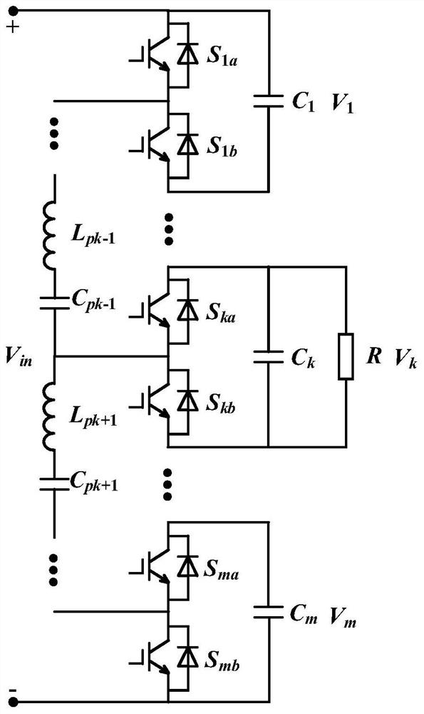 A method for active voltage regulation control of a voltage equalizing converter