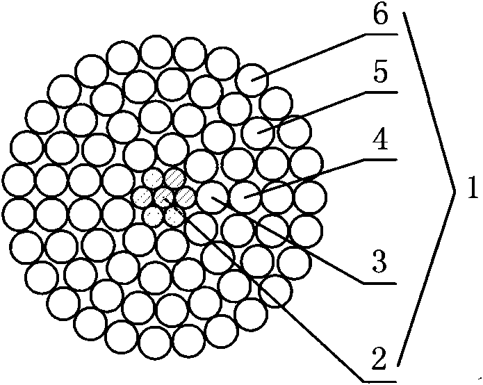 Connecting tube used for large-section conducting wire