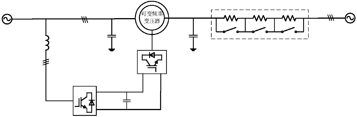 Control method of variable frequency transformer fault ride-through circuit, and related circuit