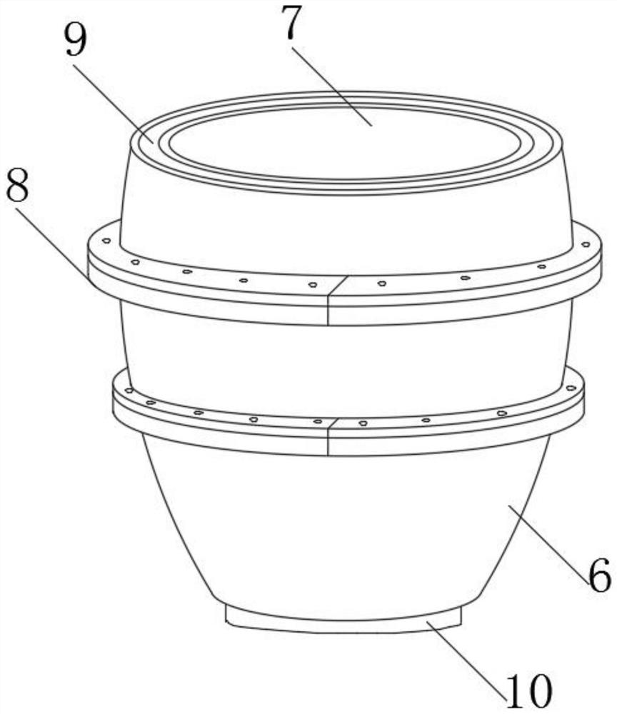 Multi-layer energy-saving and environment-friendly potted plant maintenance system and method