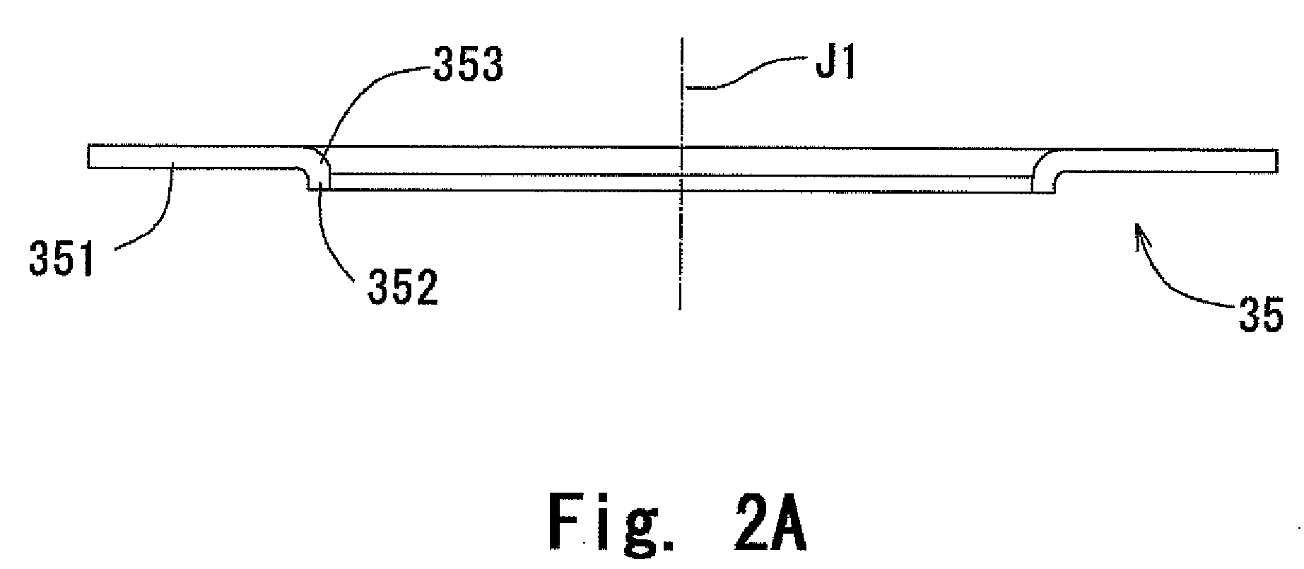 Motor and disk drive using the same