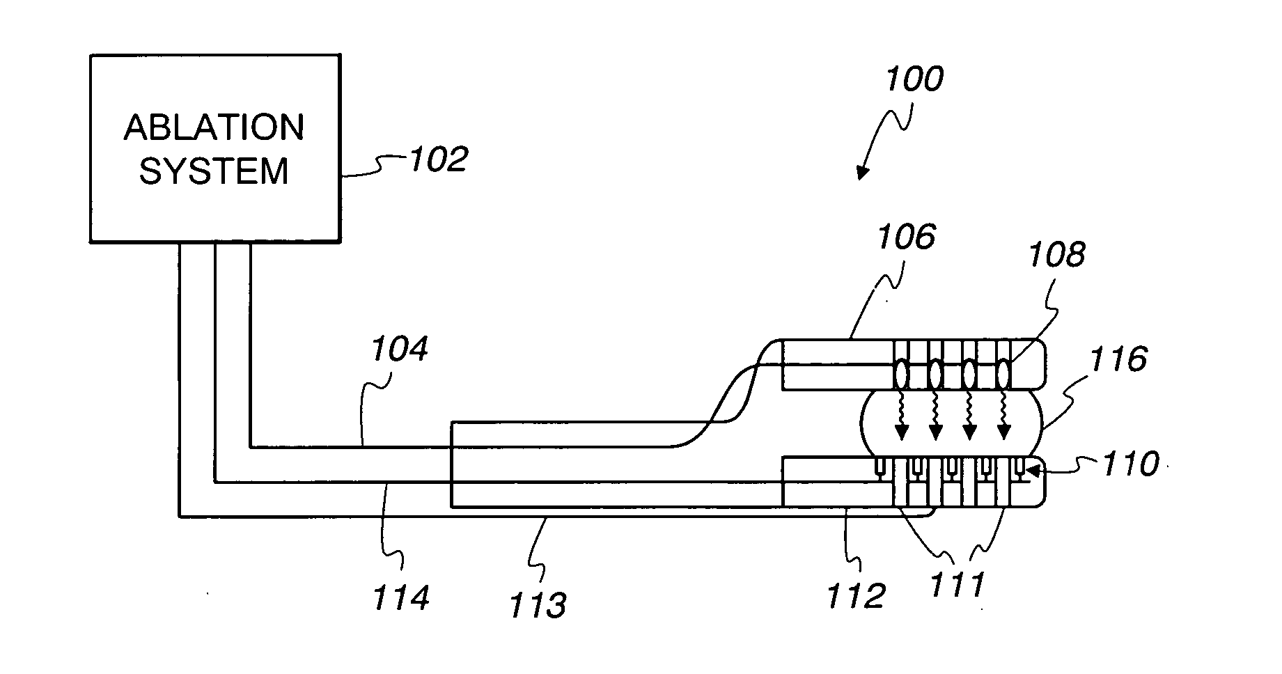 Bipolar tissue dessication system and method