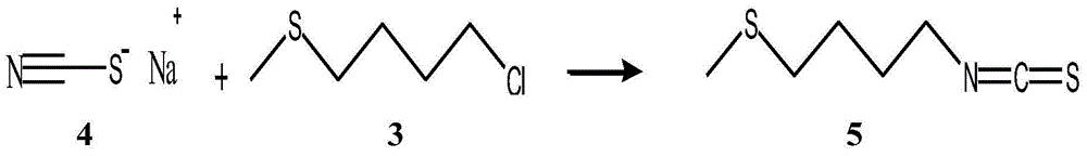Chemical synthetic method for raphanin