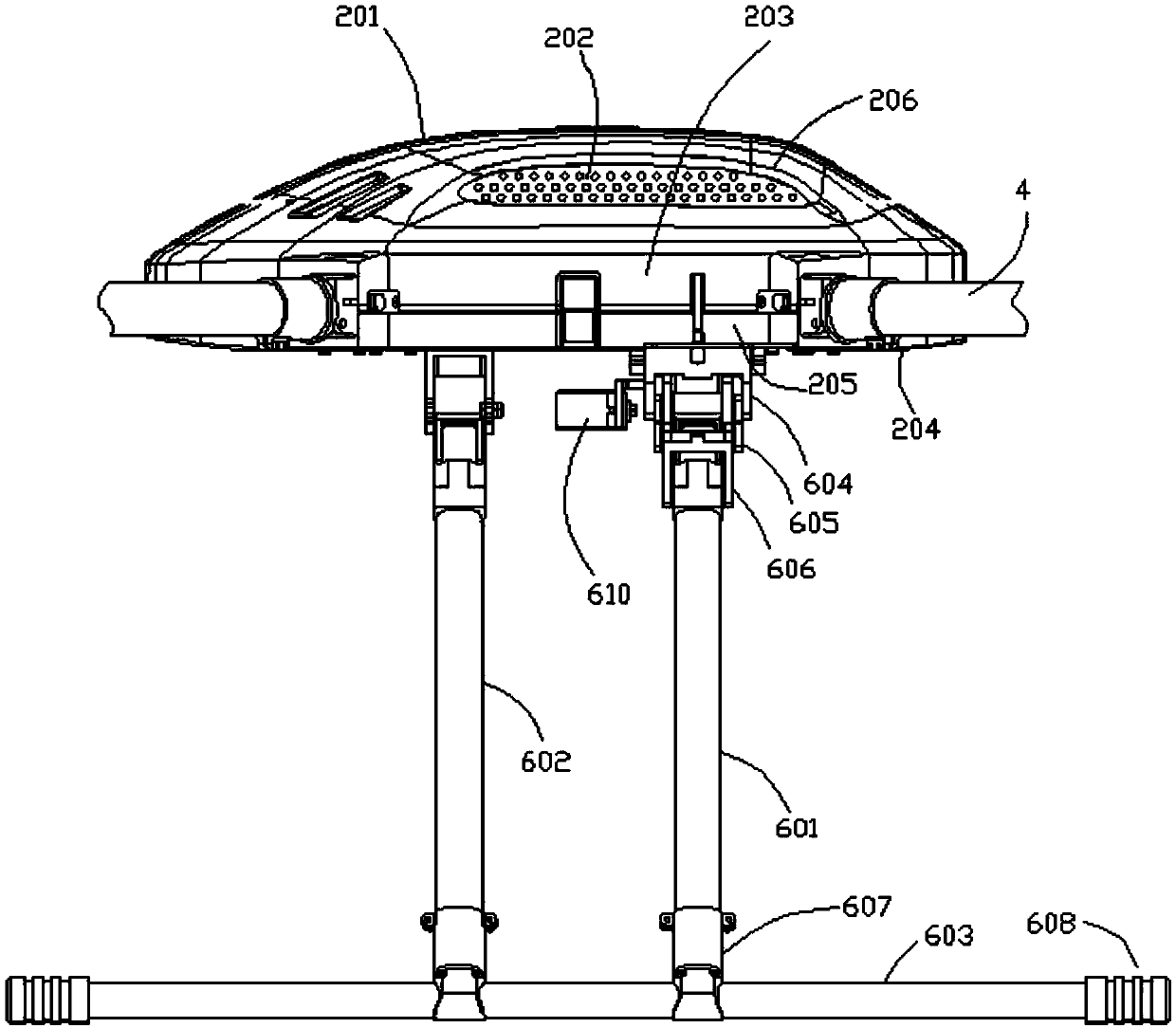 Anti-noise drone