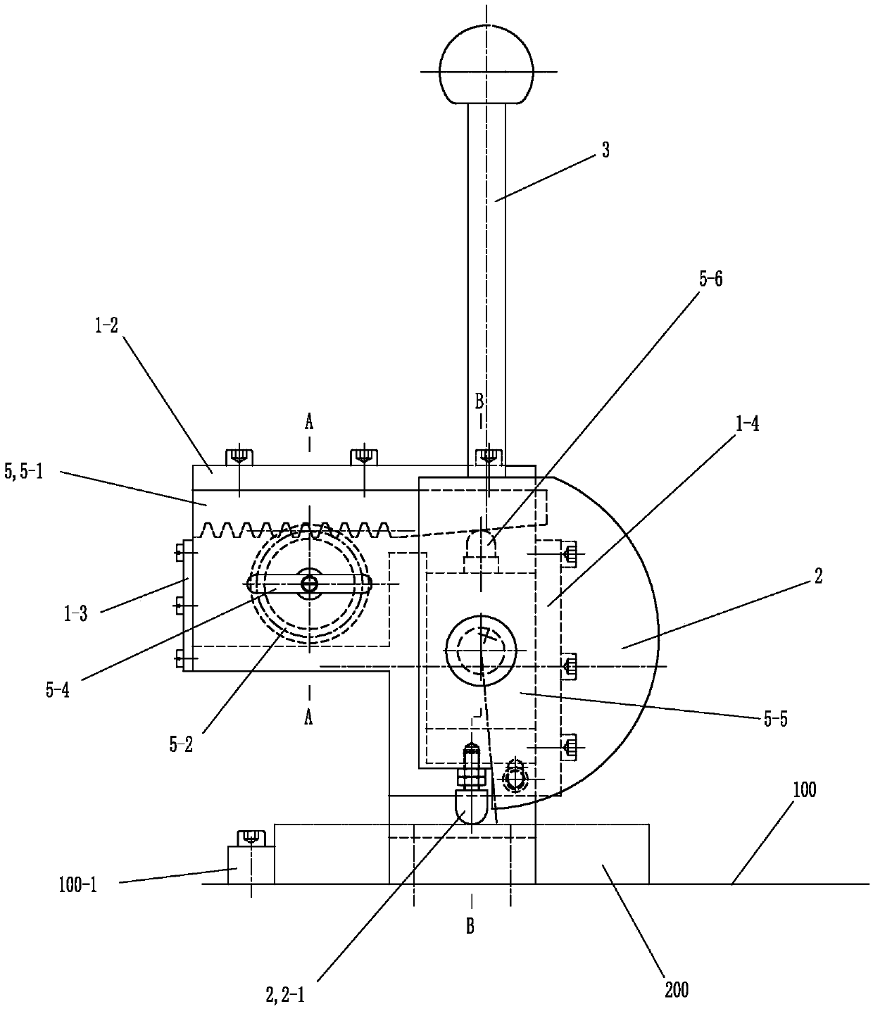 Eccentric clamping device