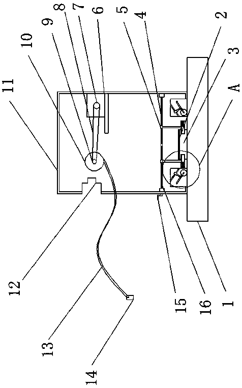 Movable and detachable electric vehicle charging pile