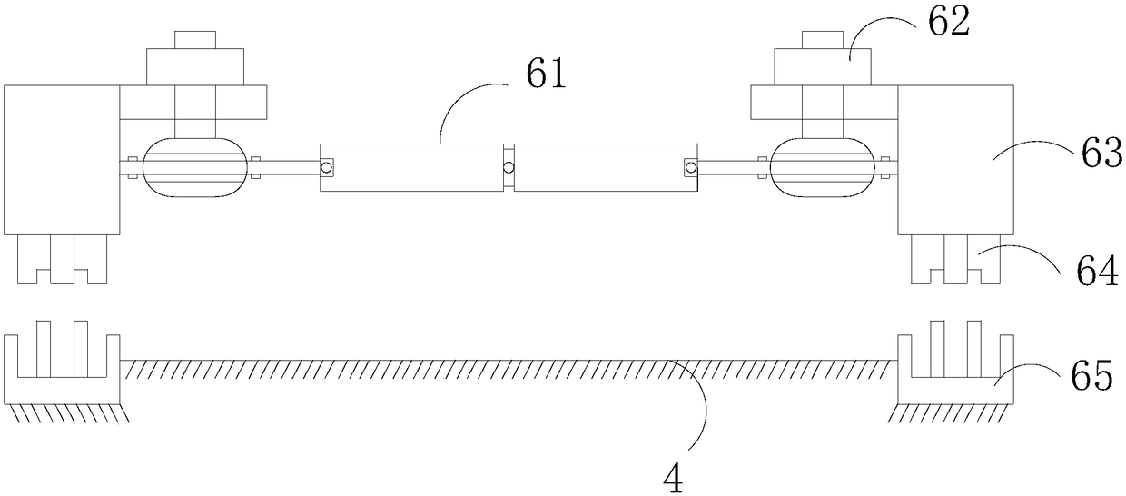 Self-adjustment uniform-pressure sealing mechanism of compound air adjustment packing machine