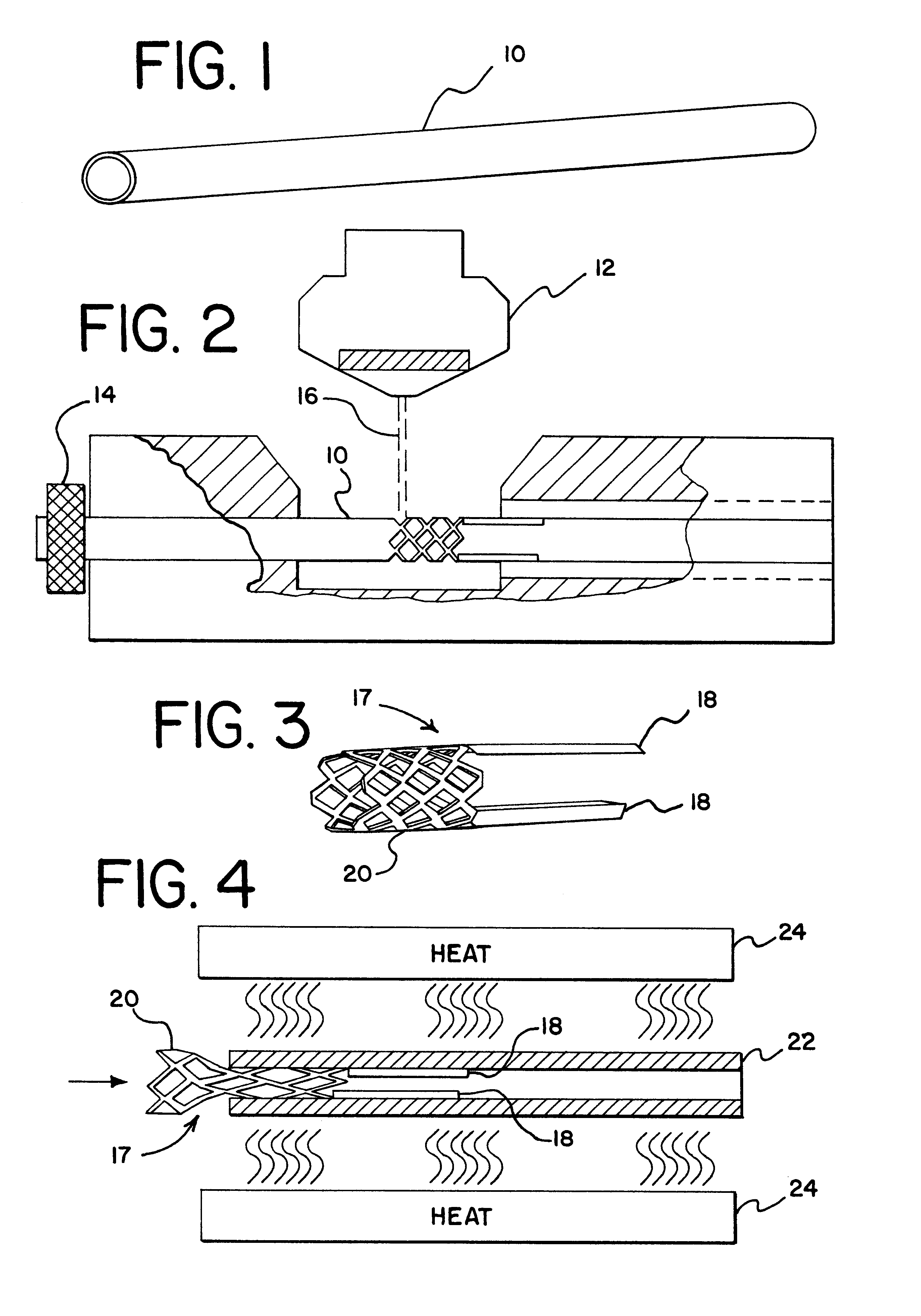 Method of manufacturing small profile medical devices
