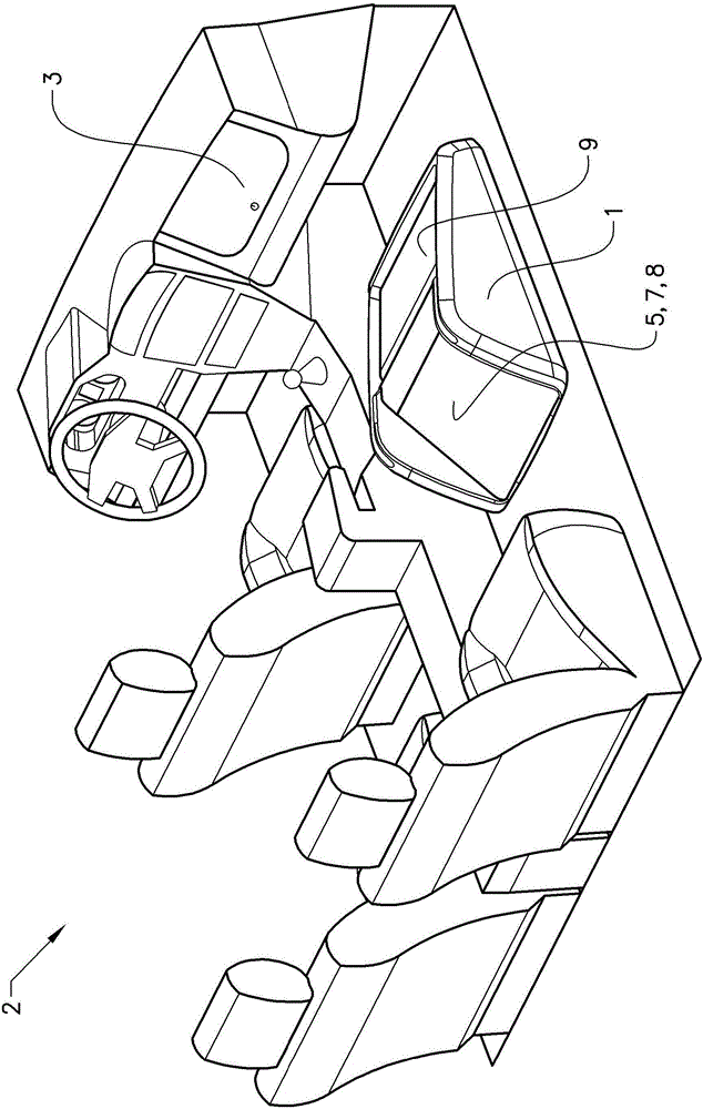 Multi-functional catering module for arrangement in vehicle