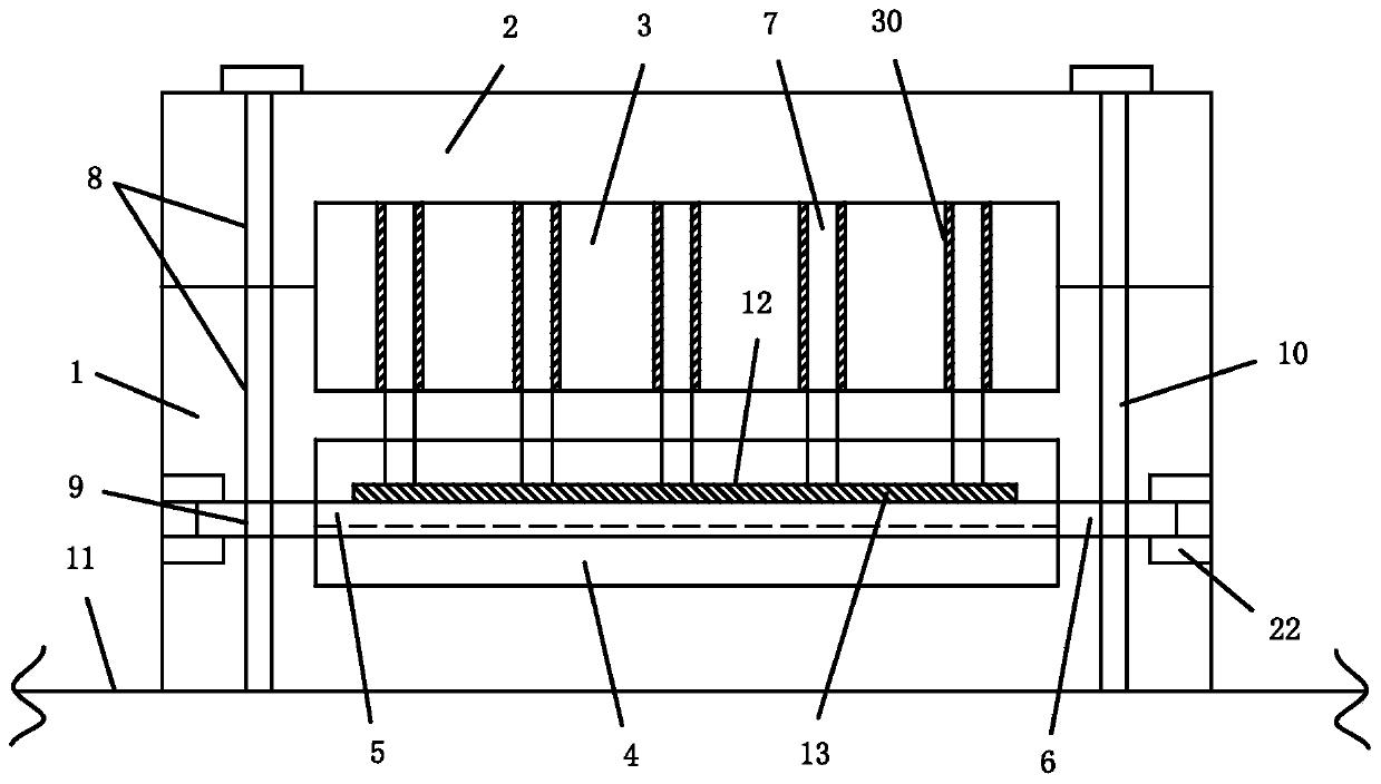 A thickened shock-absorbing high-speed rail type II track slab and its construction technology