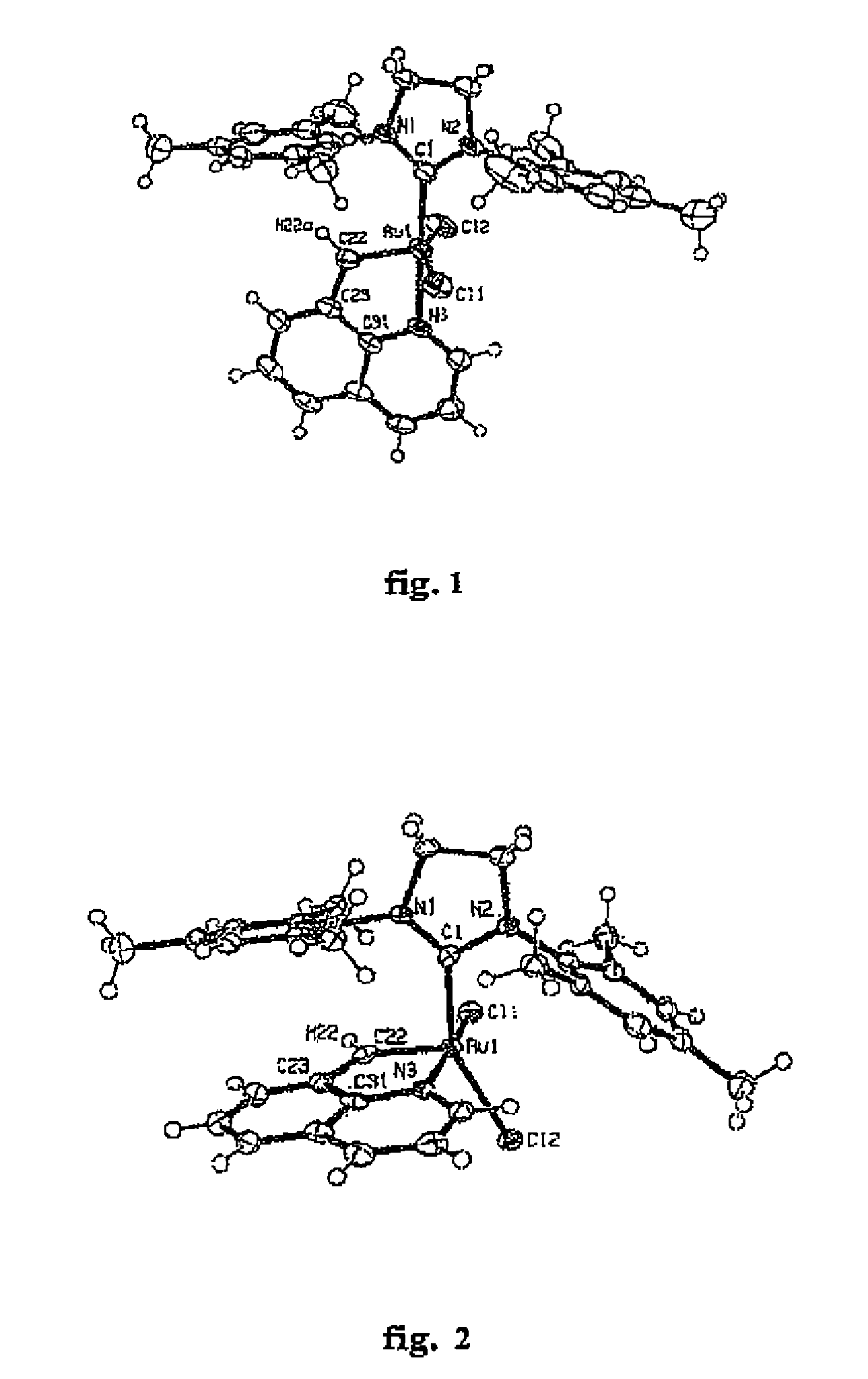 Complex of ruthenium, method of production thereof and use thereof as (pre)catalysts of the metathesis reaction
