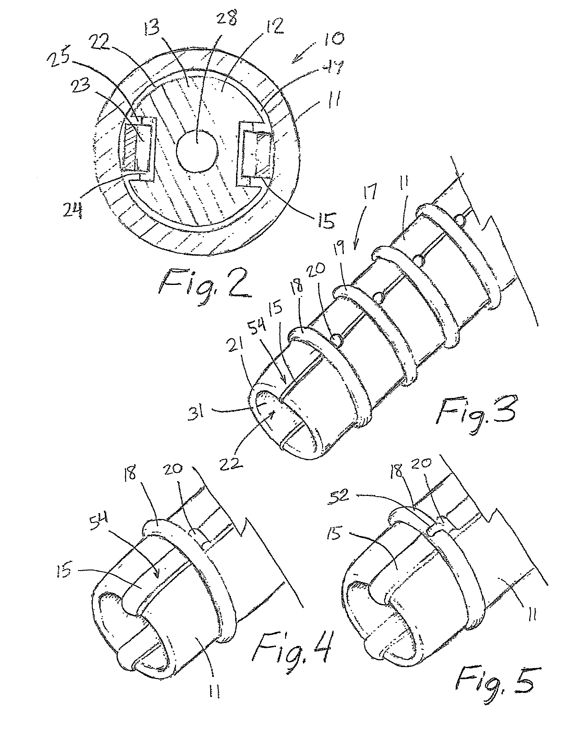 Ligating band delivery apparatus