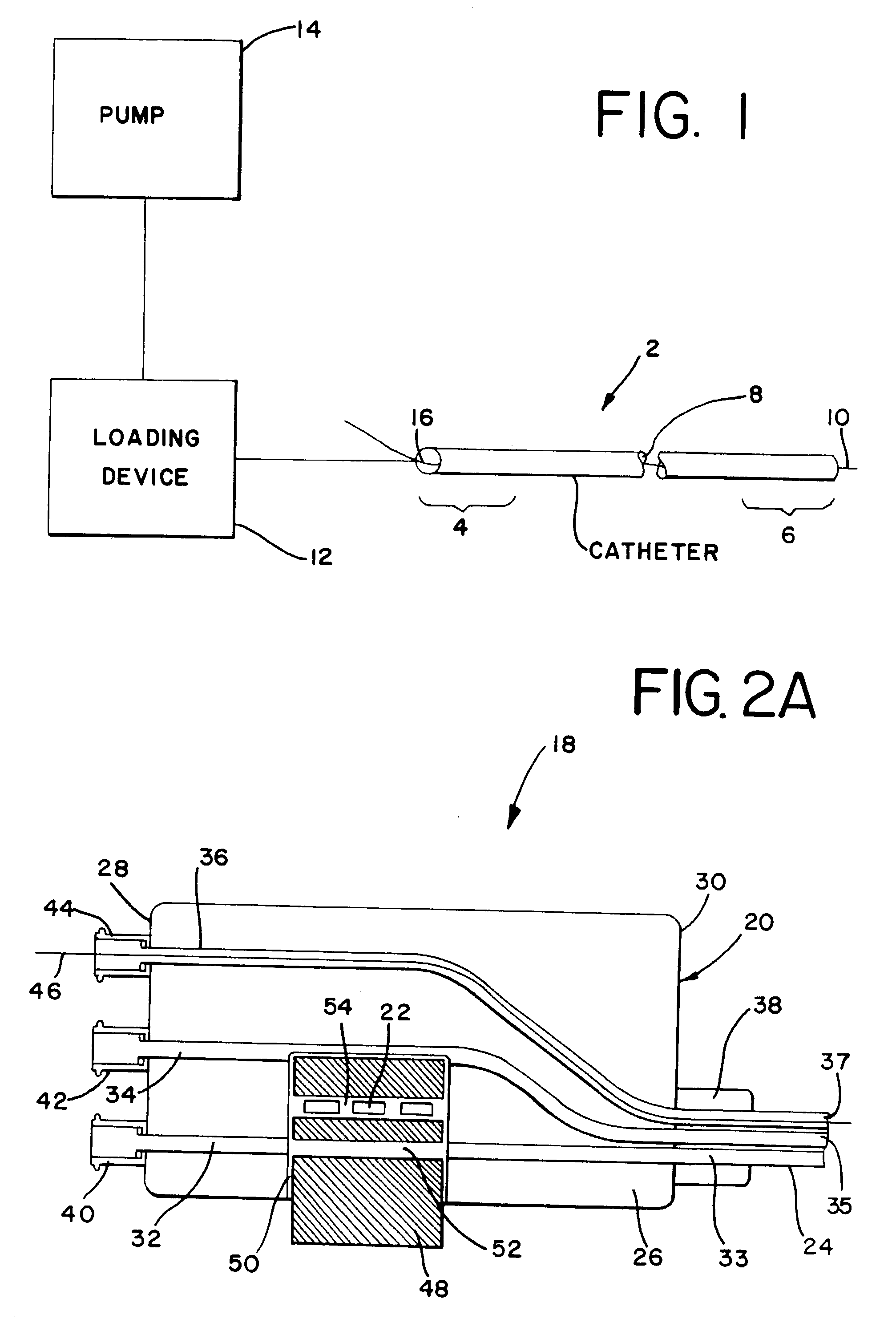 Method and apparatus for treating a desired area in the vascular system of a patient