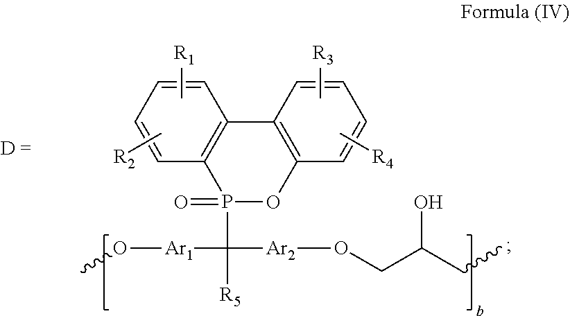 Phosphorous containing epoxy resins and process for synthesis