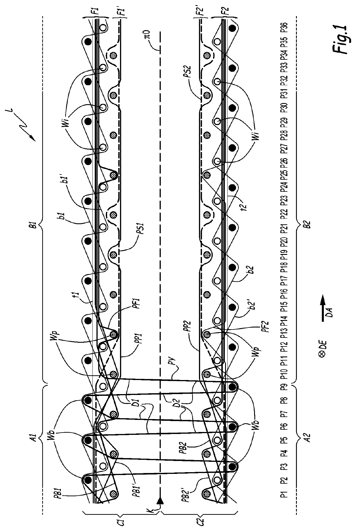 Method for weaving pile fabrics and pile fabric woven with such a method