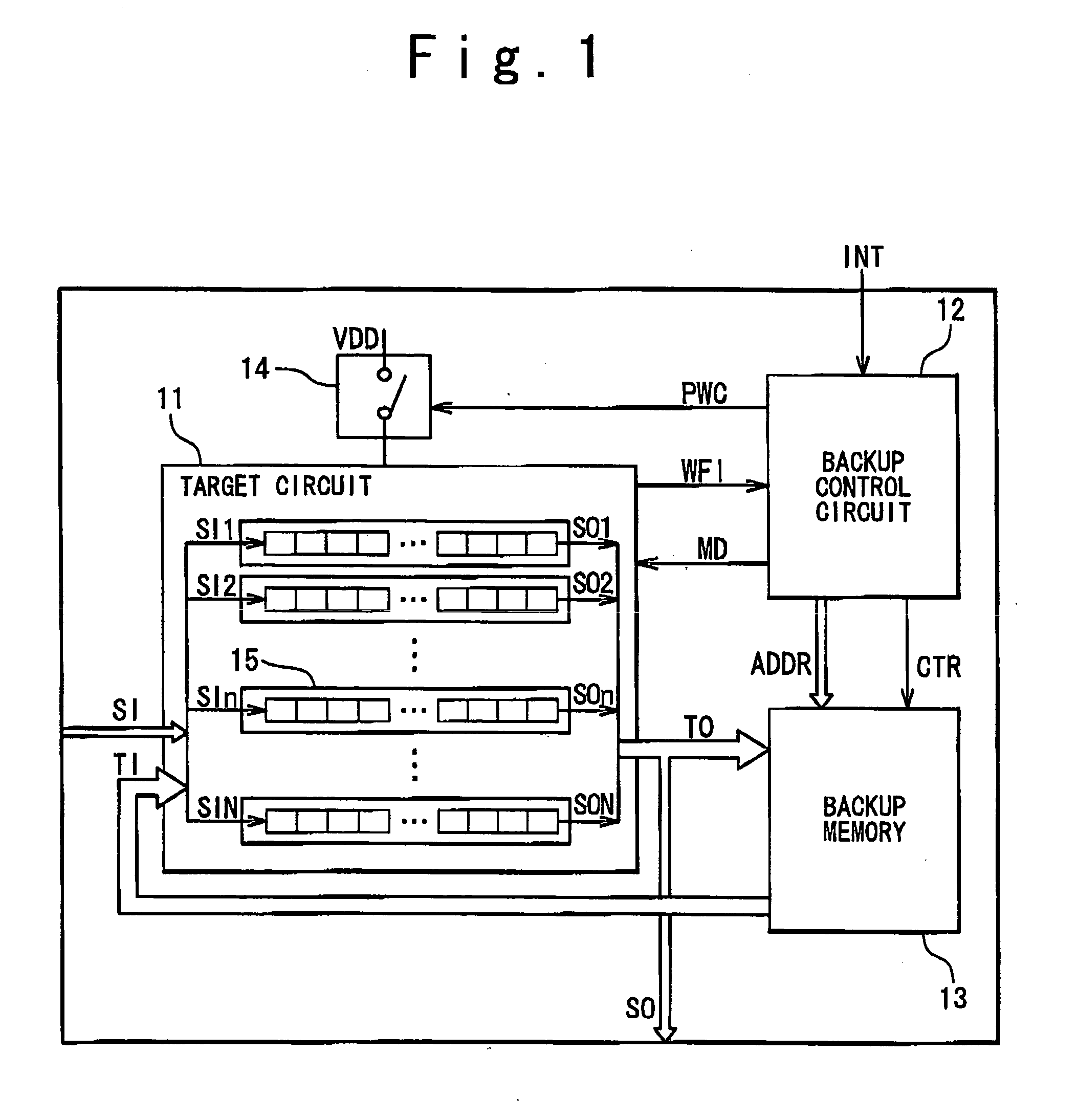 Semiconductor integrated circuit and method for controlling the same