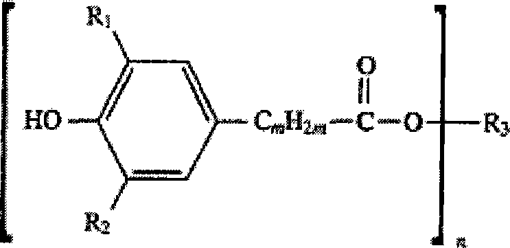 Method for synthesizing hindered phenol antioxidants