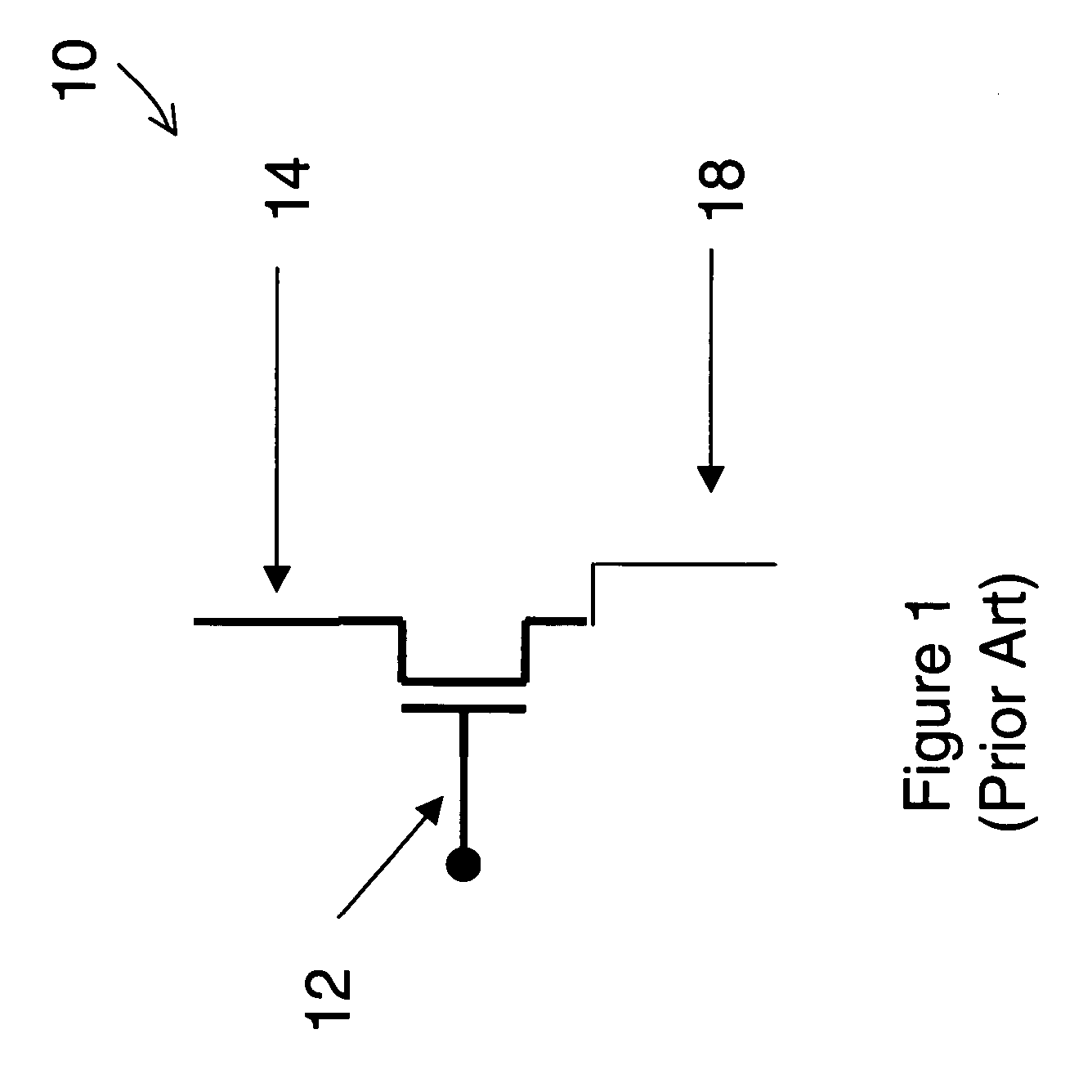 Field effect devices having a source controlled via a nanotube switching element