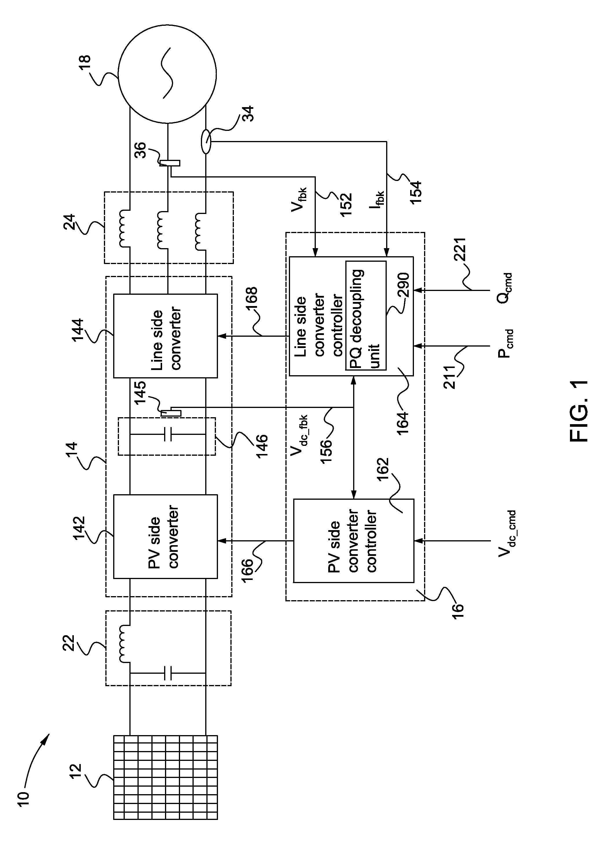 Power decoupling controller and method for power conversion system