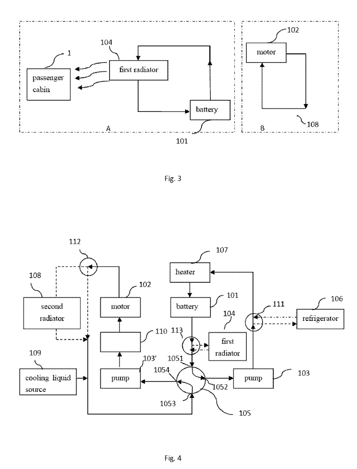 Electric vehicle thermal management system with series and parallel structure