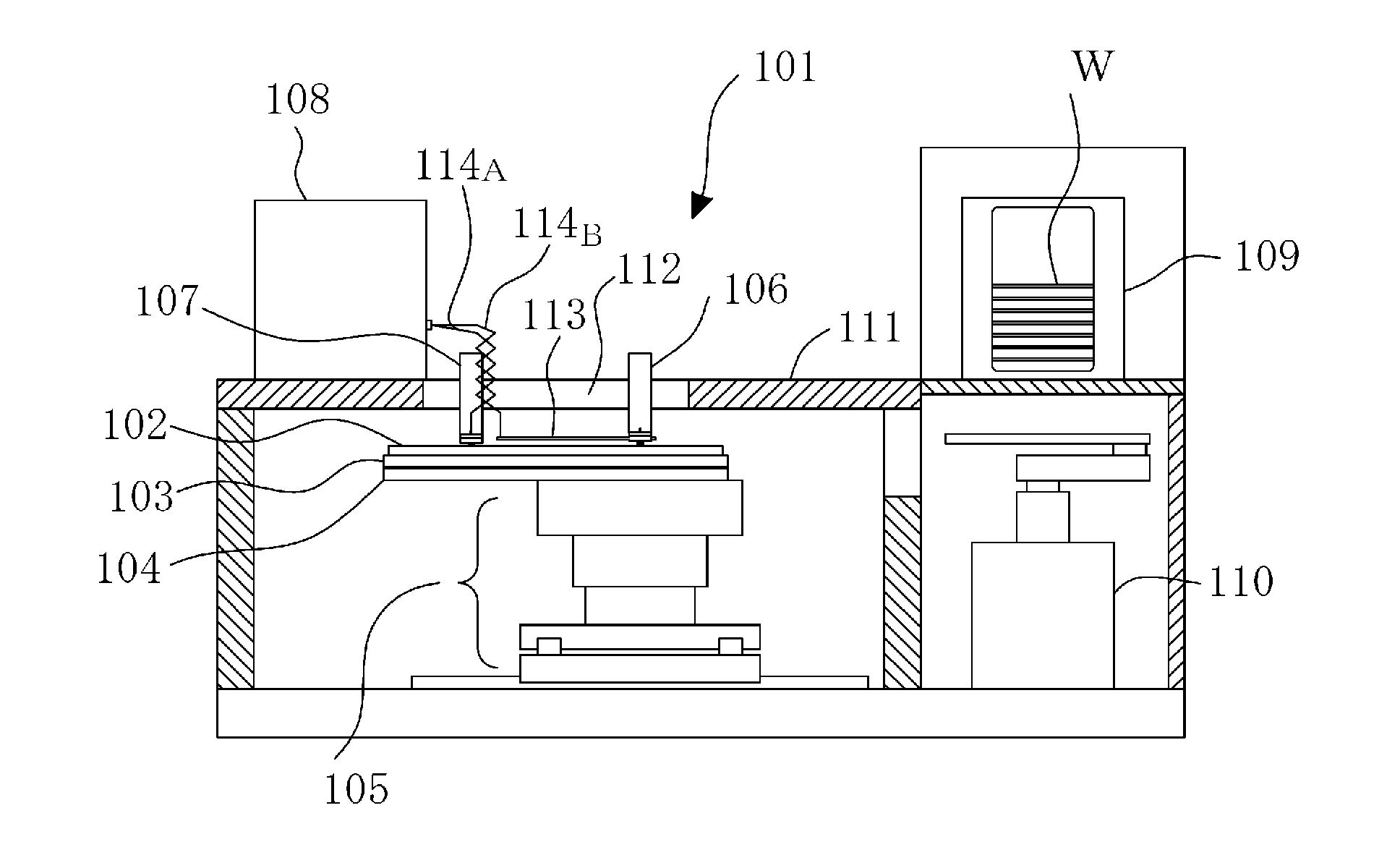 Probe assembly for inspecting power semiconductor devices and inspection apparatus using the same