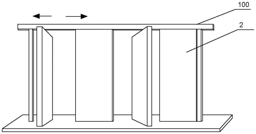 Laser anti-collision method and system for multi-door-leaf revolving door, electronic equipment and storage medium