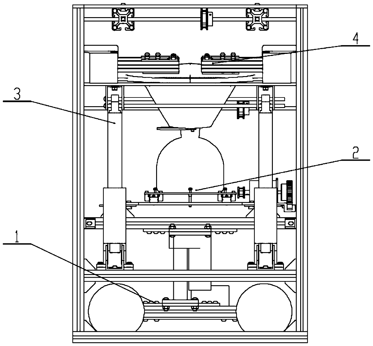 Movable toilet for old people