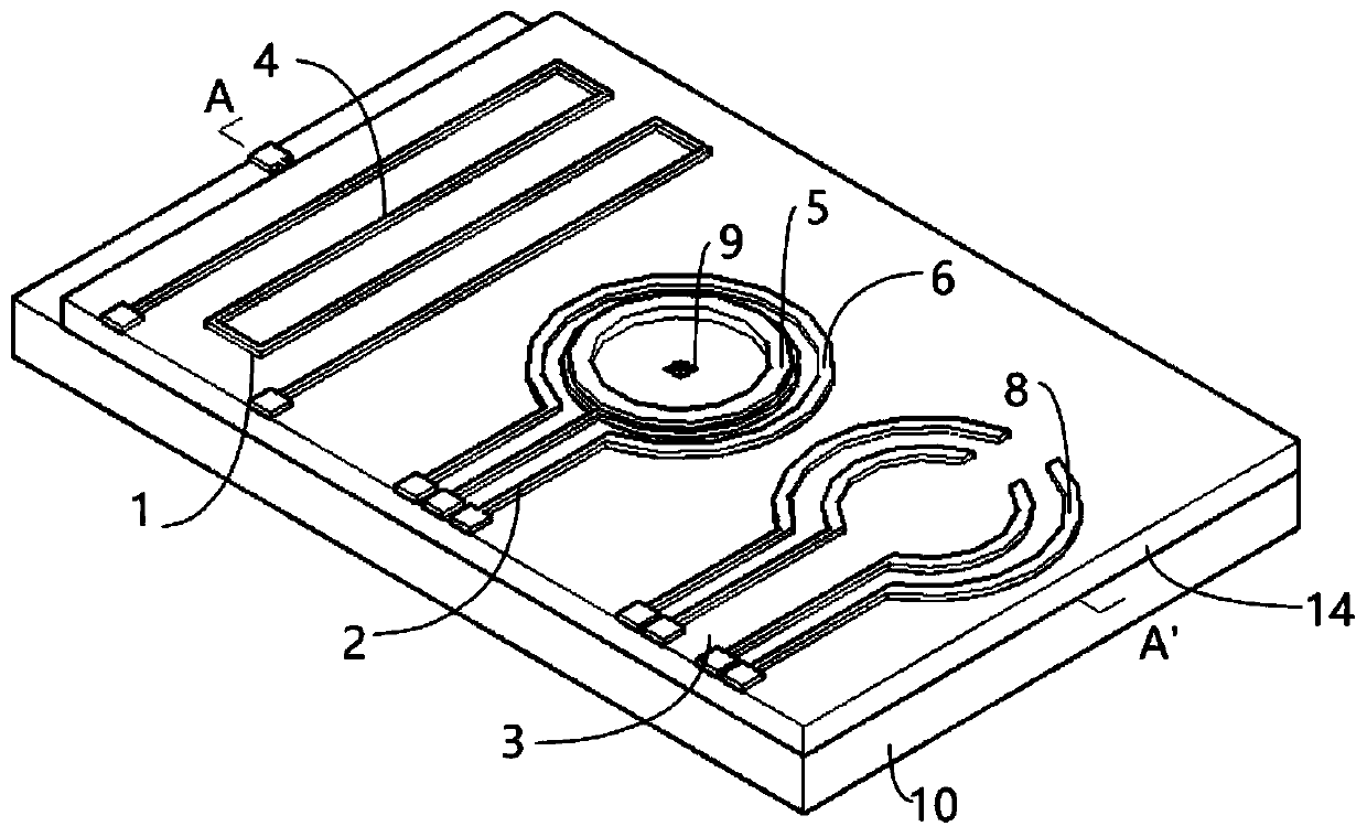 Integrated micro-nano sensor and manufacturing method thereof