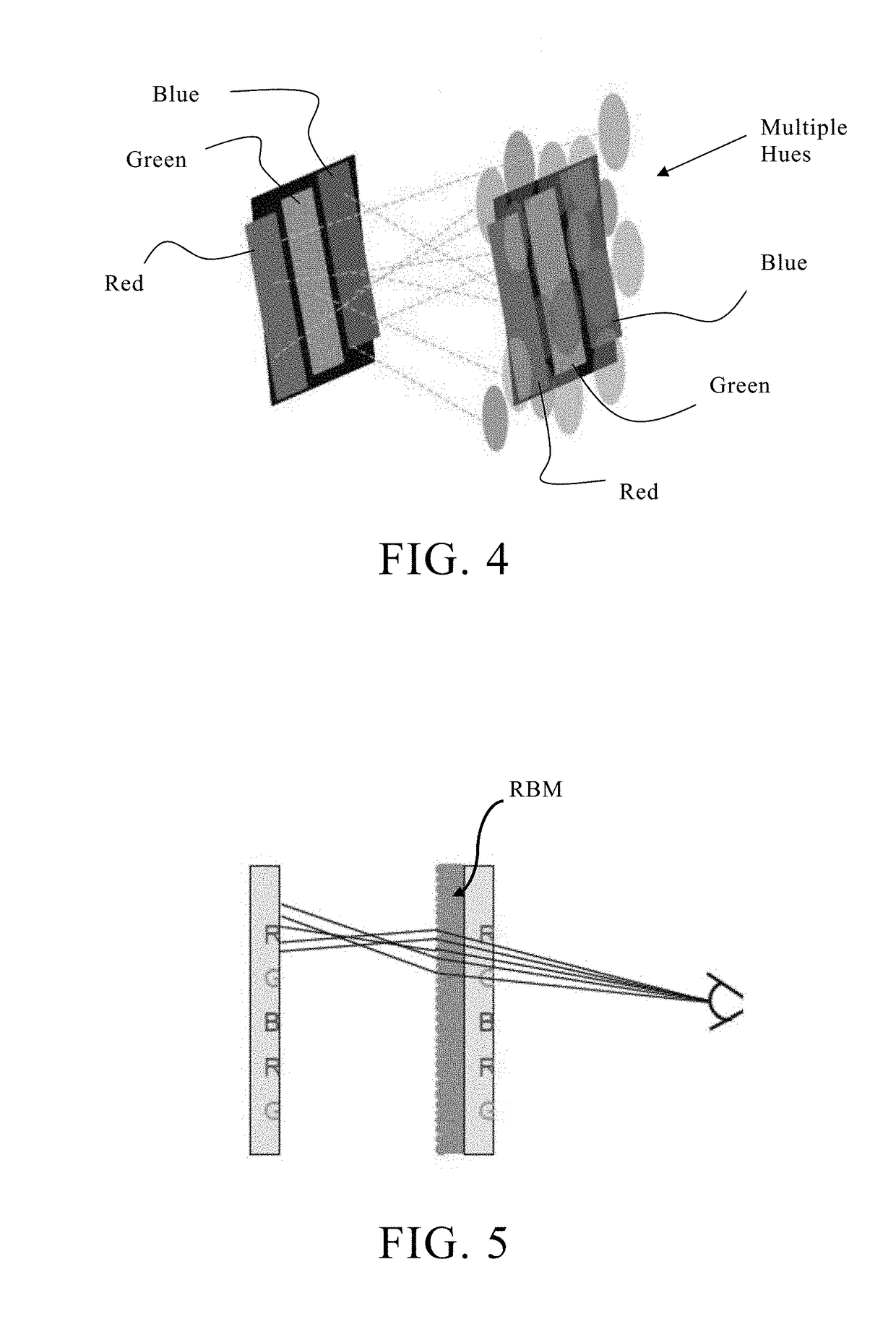 Method and system for reducing fresnel depolarization to improve image contrast in a display system including multiple displays