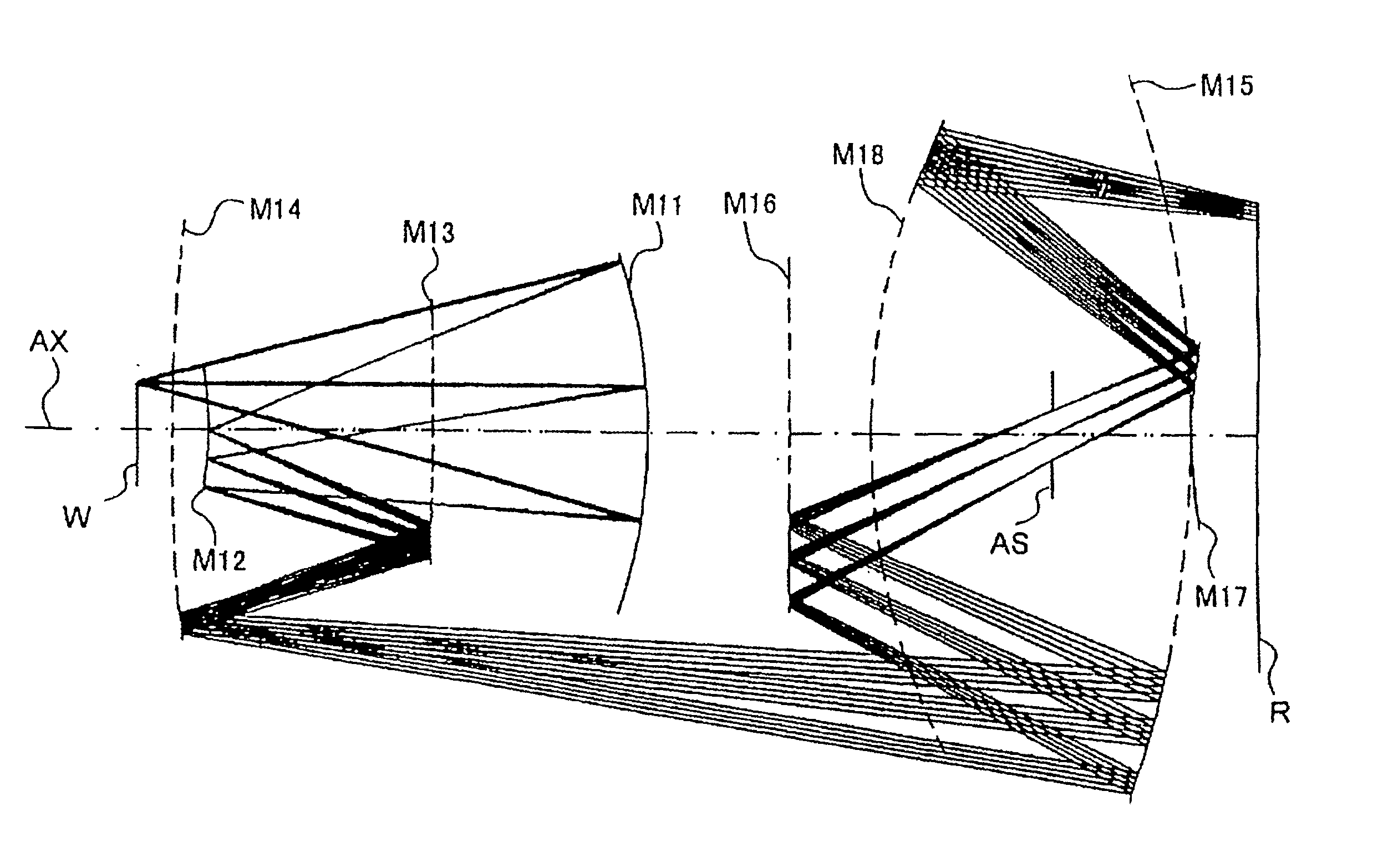 Imaging optical system and exposure apparatus