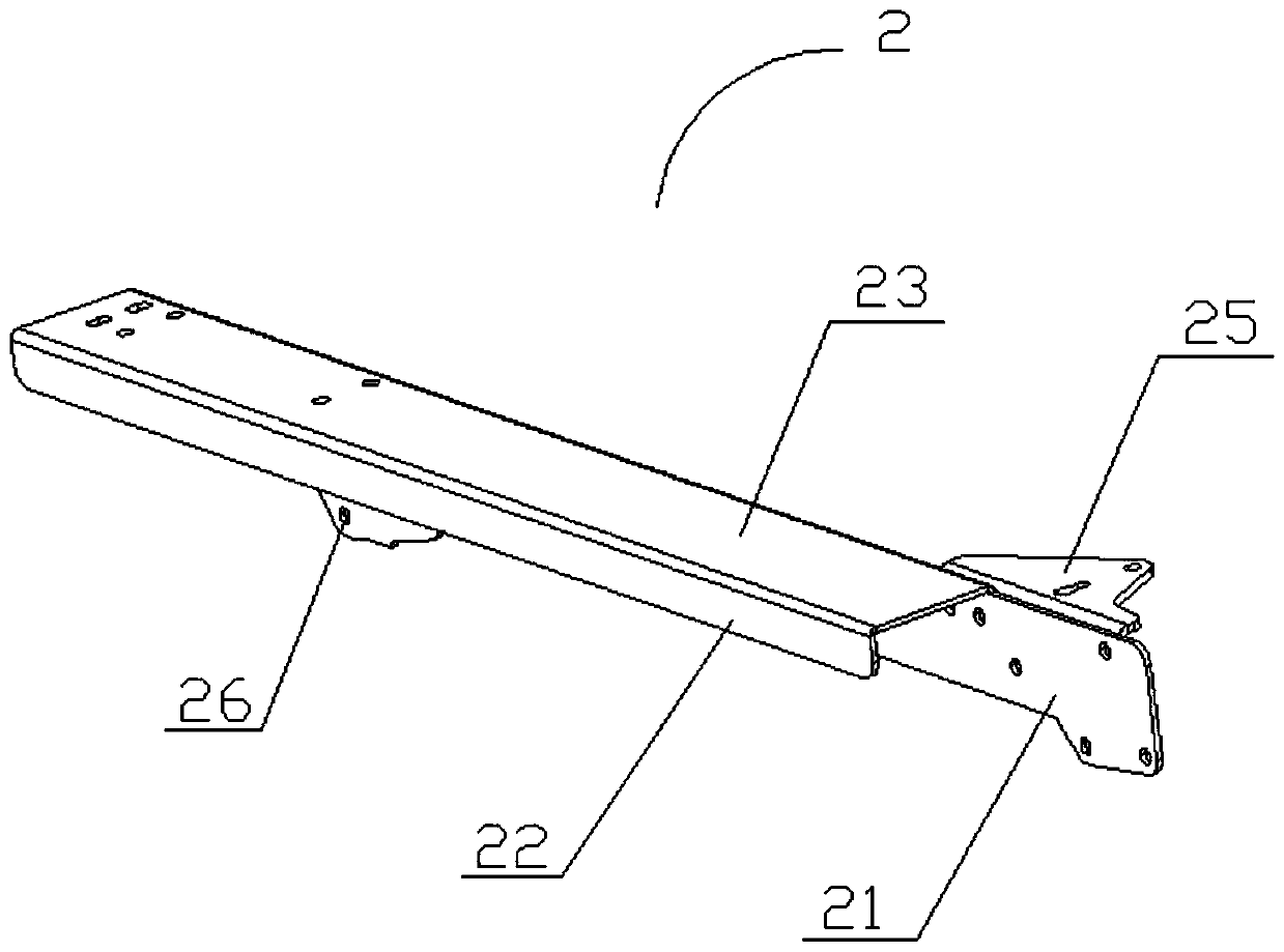 Supporting plate and supporting assembly frame