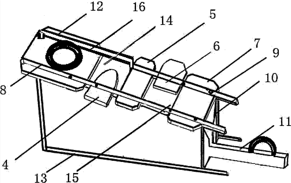 Adjustable conical bearing outer ring turnover device