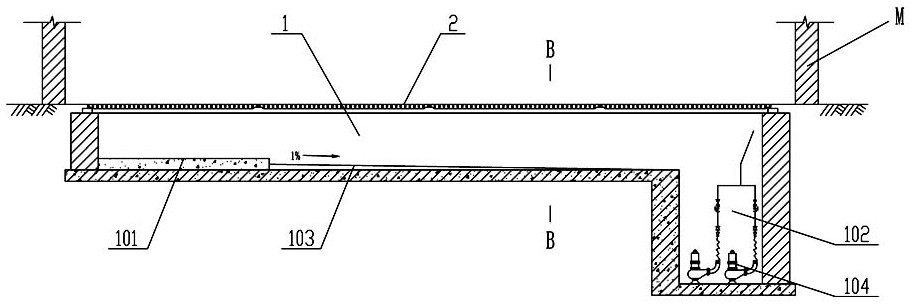 Multifunctional turnover type blocking and discharging flood prevention device