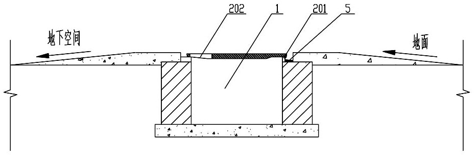 Multifunctional turnover type blocking and discharging flood prevention device