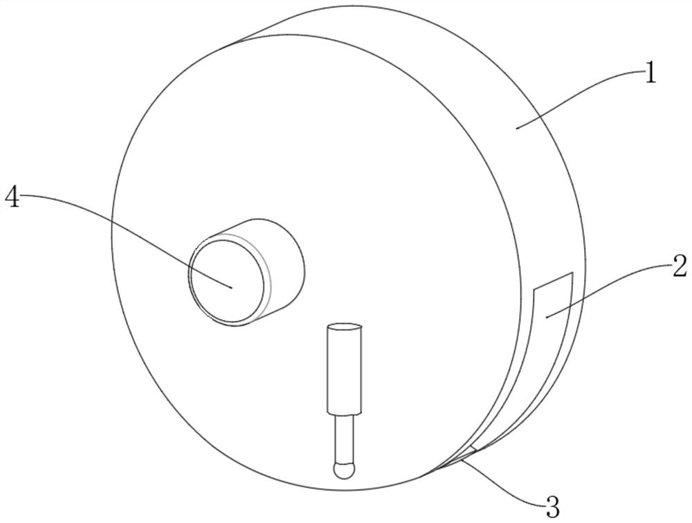 Improved aluminum casting airtightness detection device and detection method thereof