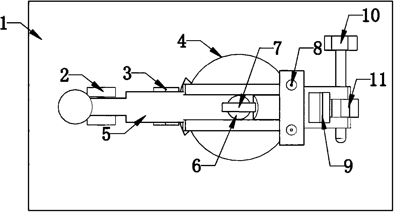 Internal pressure detecting device for aerosol tank