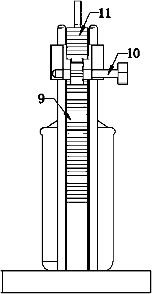 Internal pressure detecting device for aerosol tank