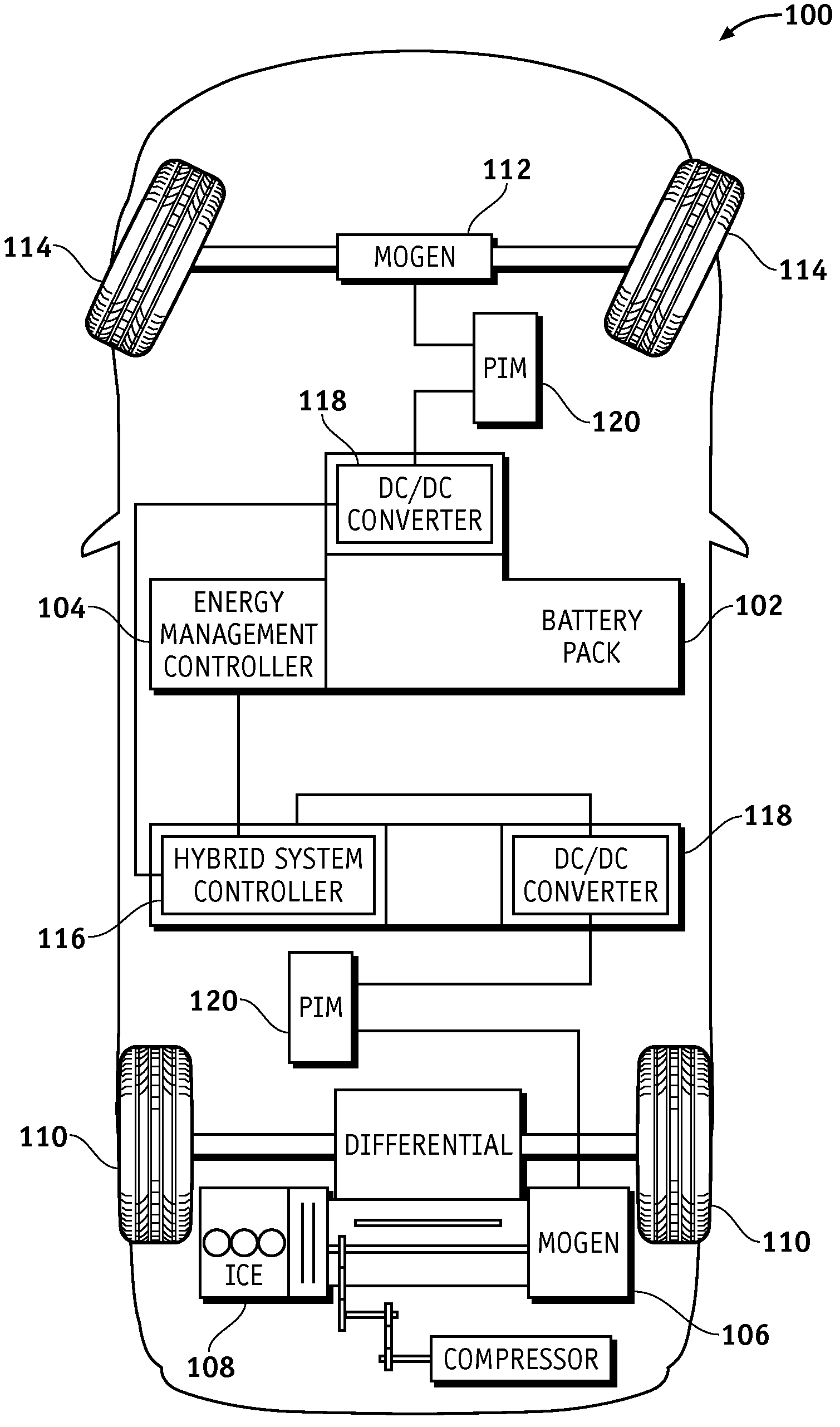 Dynamically adaptive method for determining the state of charge of a battery