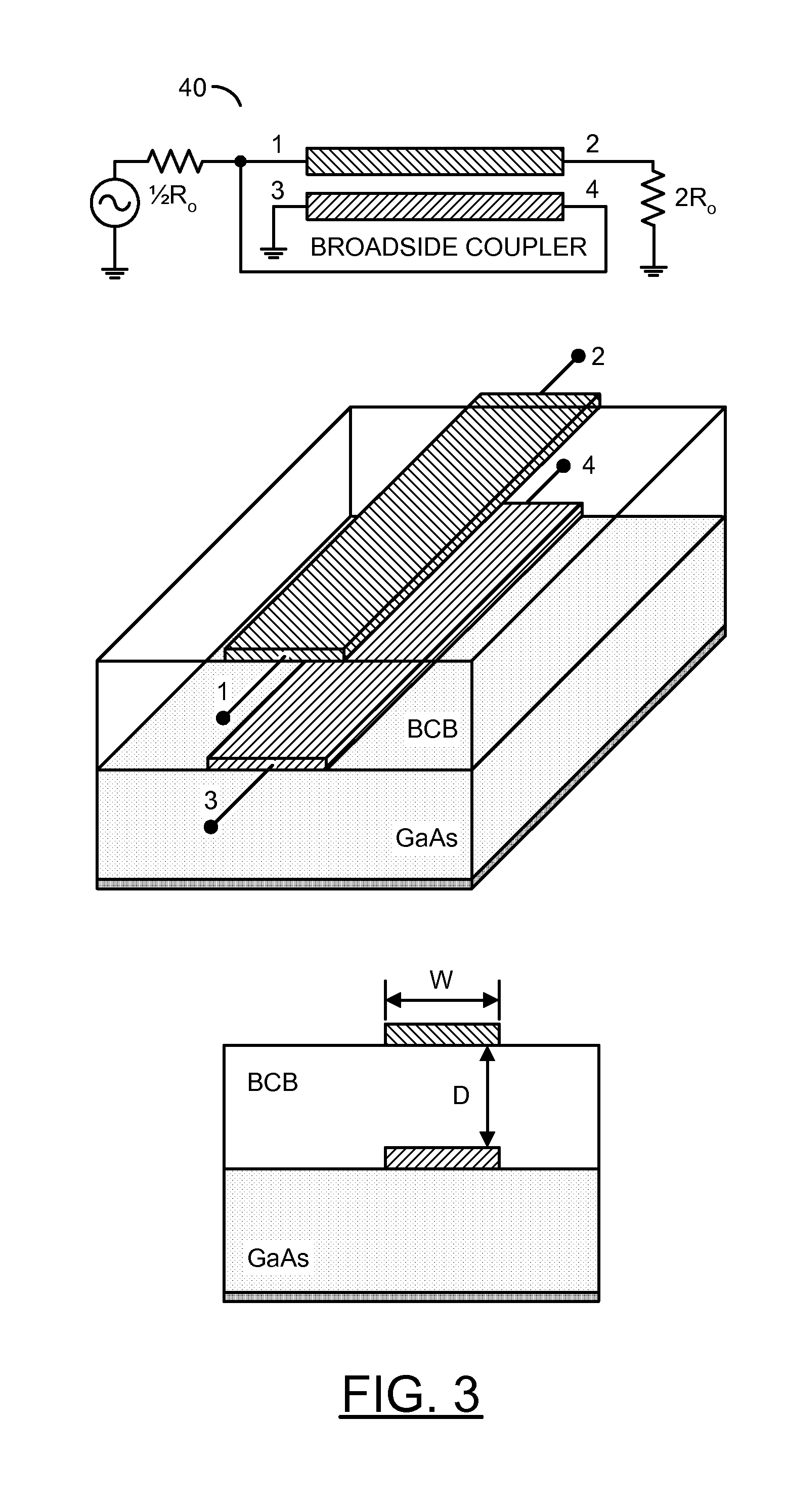 Broadside-coupled transformers with improved bandwidth