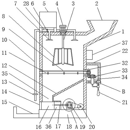 Livestock feeding device