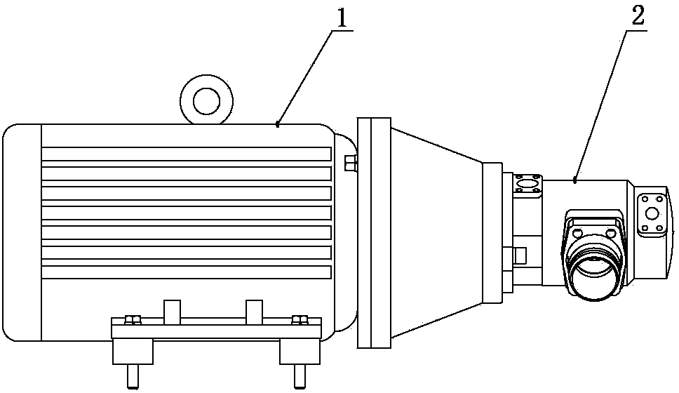 Servo driving type die-cast machine