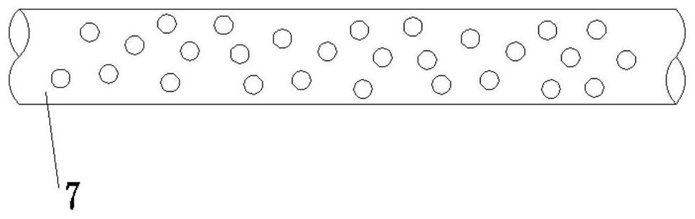 Rail edge-closing colored ceramic particle permeable pavement structure and construction method