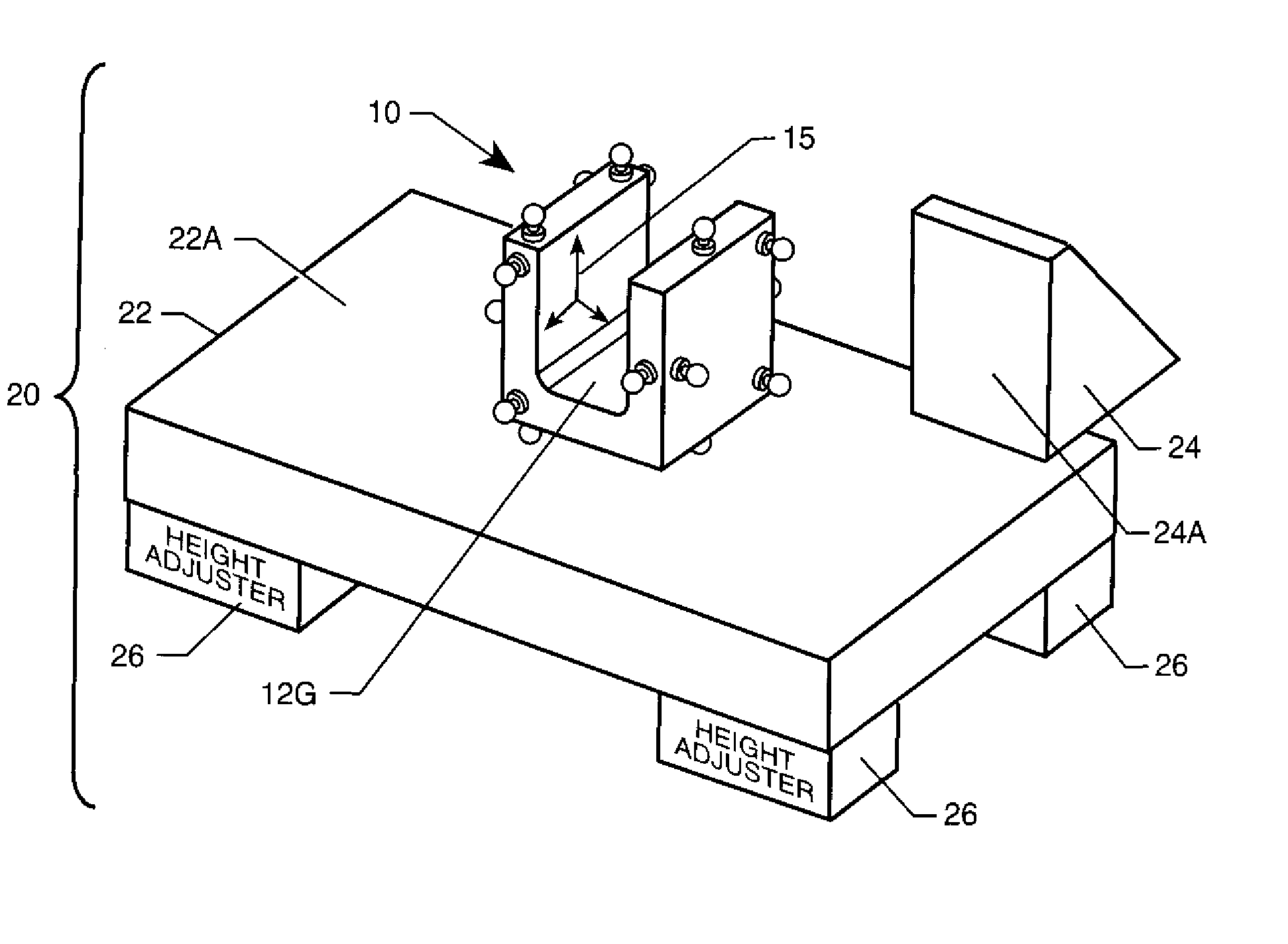 Positioning System For Single Or Multi-Axis Sensitive Instrument Calibration And Calibration System For Use Therewith