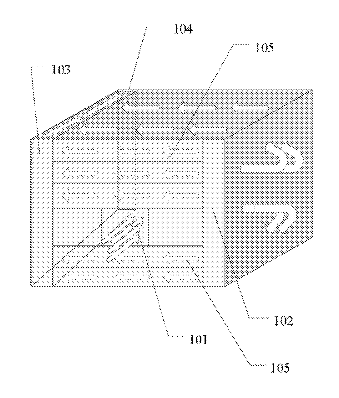 Chassis with horizontal plugged frames and communication device