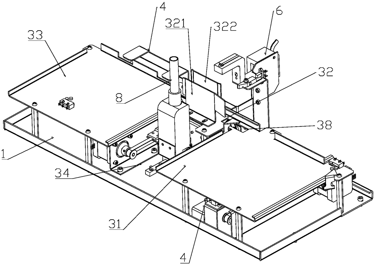 Test-tube rack positioning and conveying device of medical biochemical detector